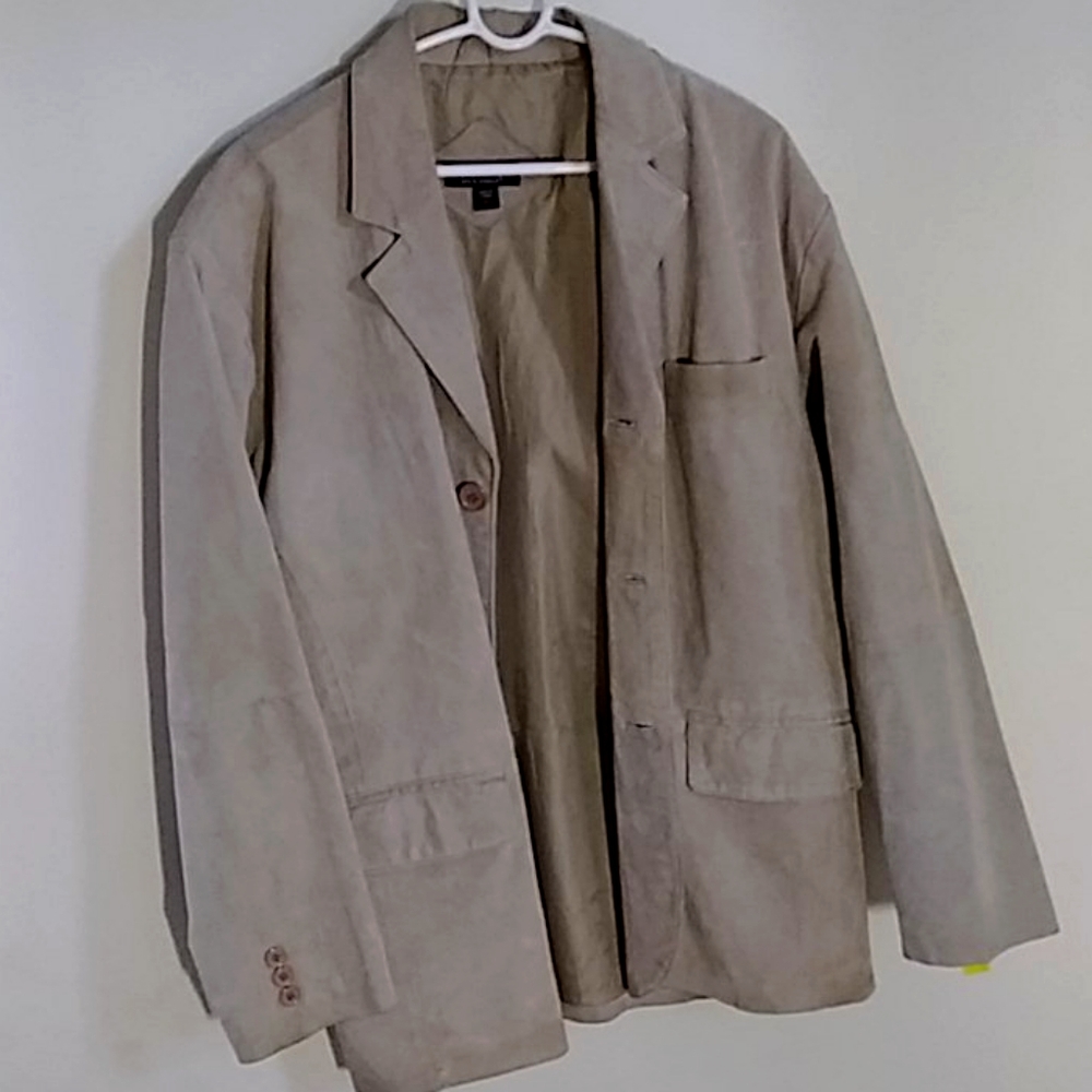 Mens leather coat